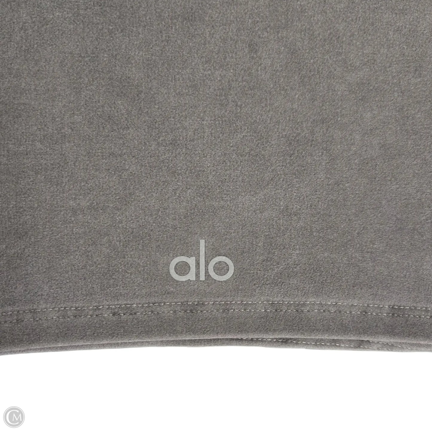 Athletic Top Long Sleeve Crewneck By Alo In Grey, Size: Xs