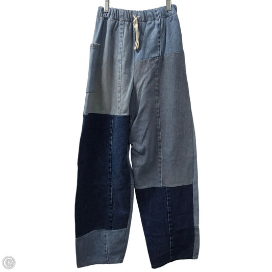 Jeans Wide Leg By Parke In Blue, Size: Xs