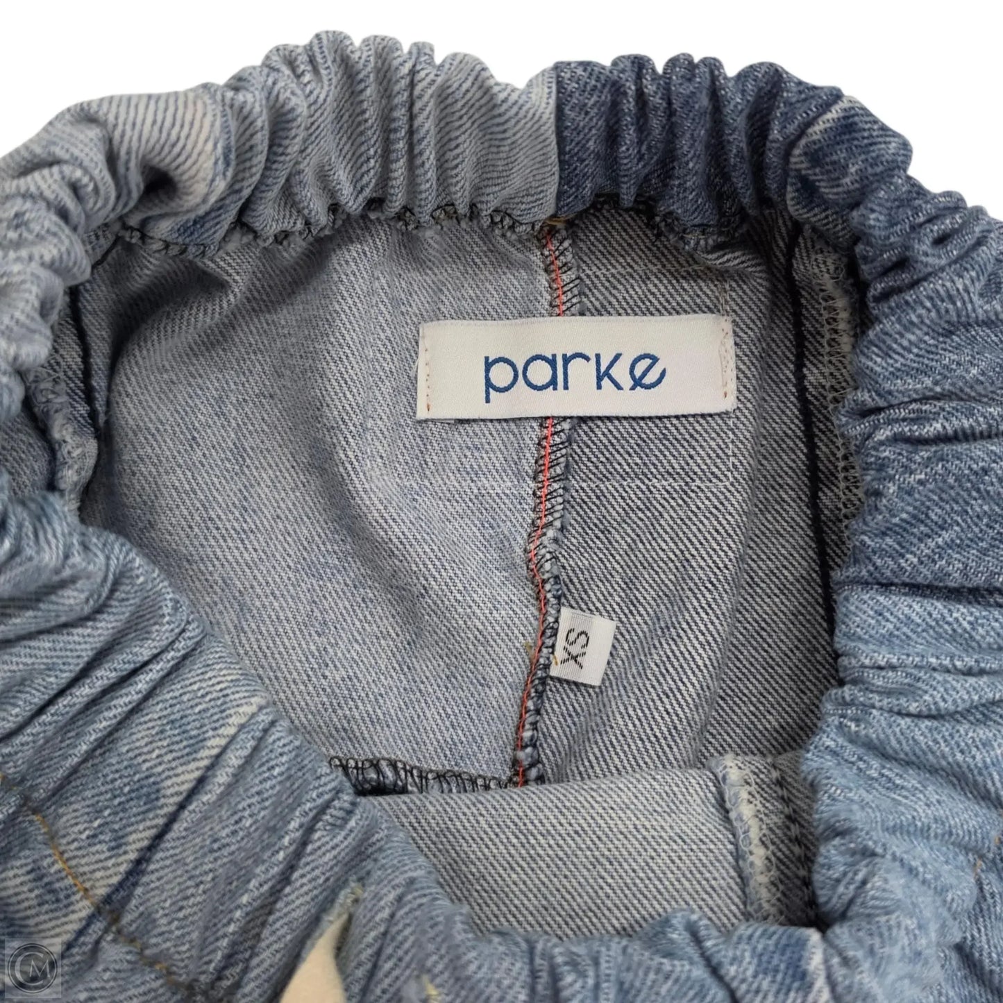 Jeans Wide Leg By Parke In Blue, Size: Xs