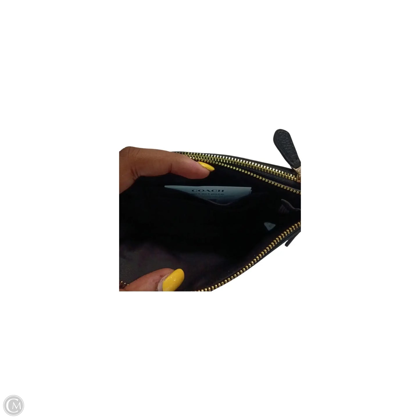 Wristlet Designer By Coach, Size: Medium