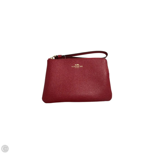 Wristlet Designer By Coach, Size: Large