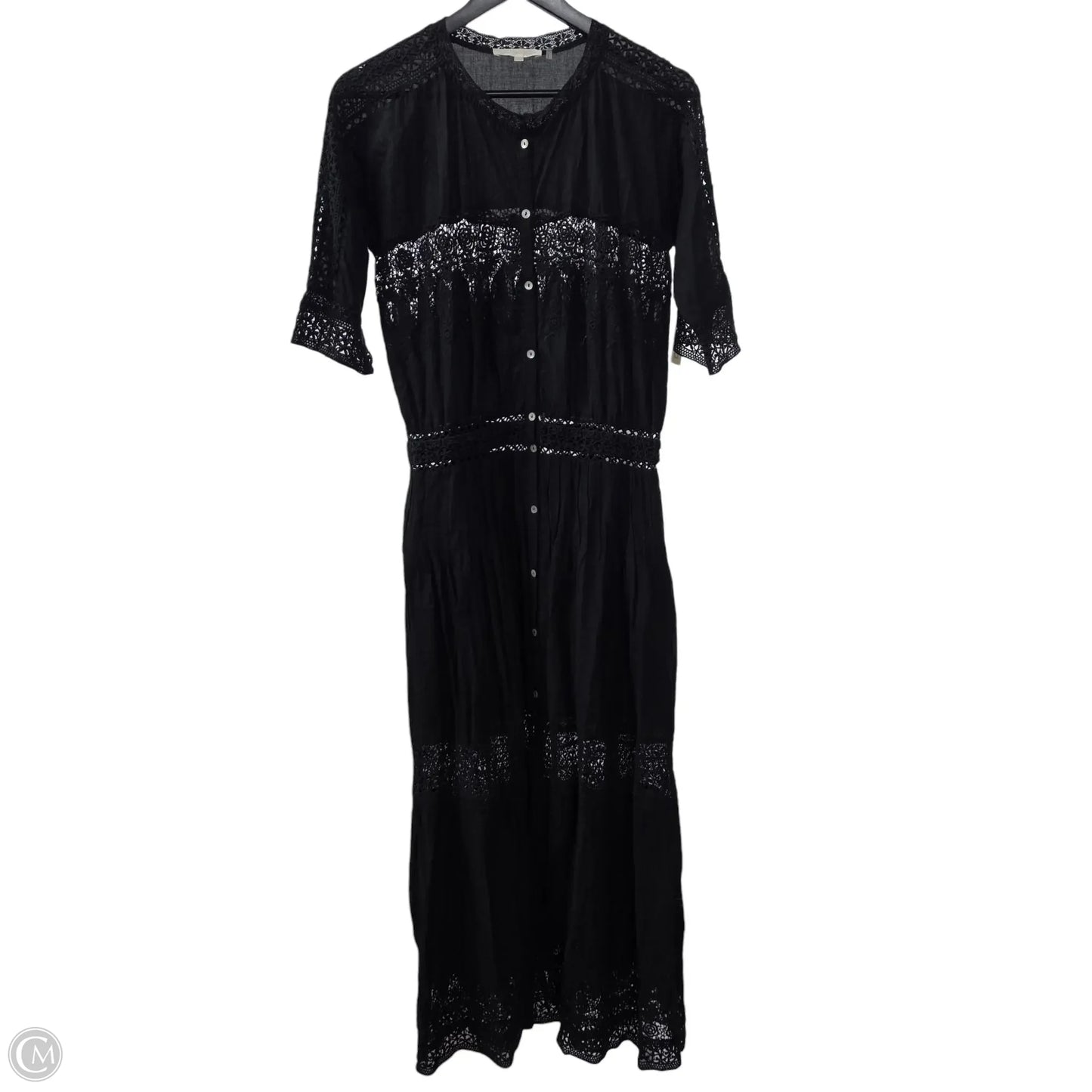 Dress Casual Maxi By Loveshackfancy In Black, Size: M