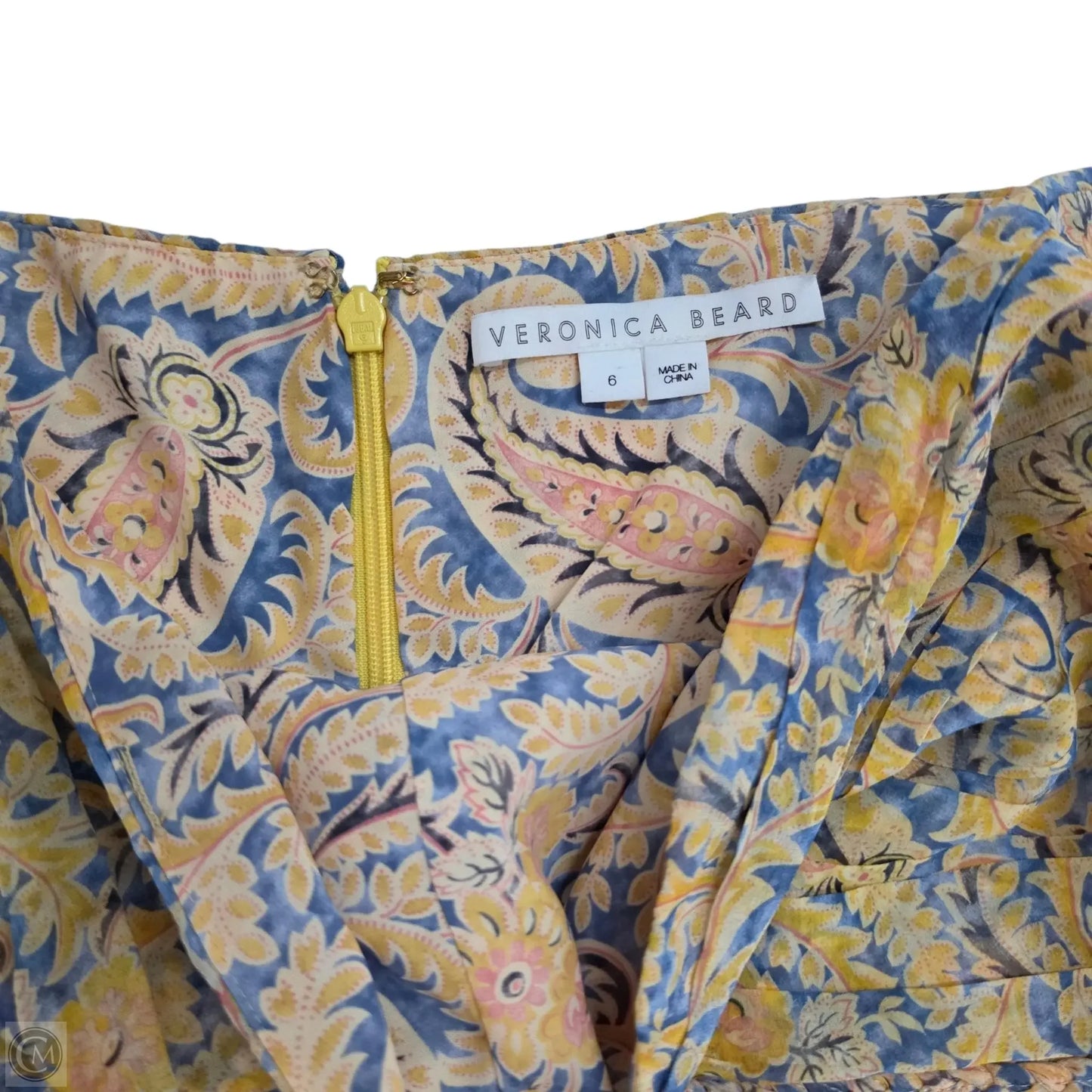 Top Sleeveless Basic By Veronica Beard In Yellow, Size: 6