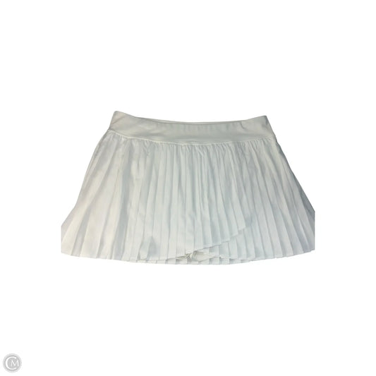Athletic Skort By Clothes Mentor In White, Size: 3x