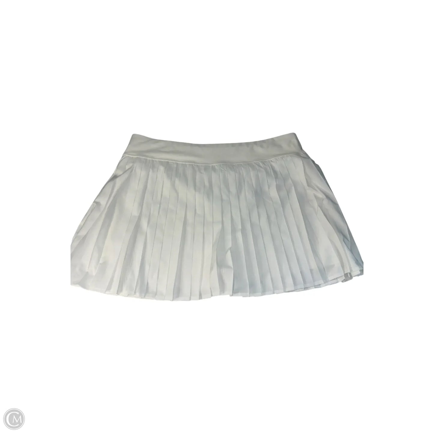 Athletic Skort By Clothes Mentor In White, Size: 3x