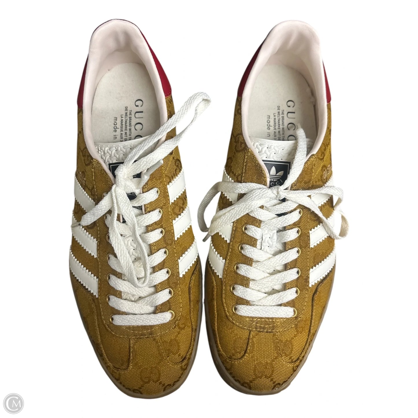 Shoes Luxury Designer By Gucci In Gold