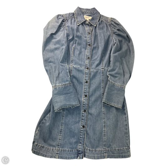 Dress Casual Midi By Frame In Blue, Size: Xs