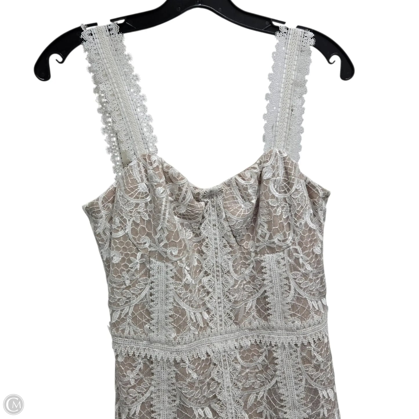 Dress Casual Midi By Bronx And Banco In White, Size: L