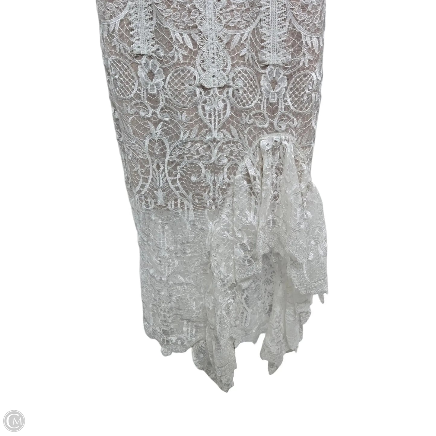 Dress Casual Midi By Bronx And Banco In White, Size: L