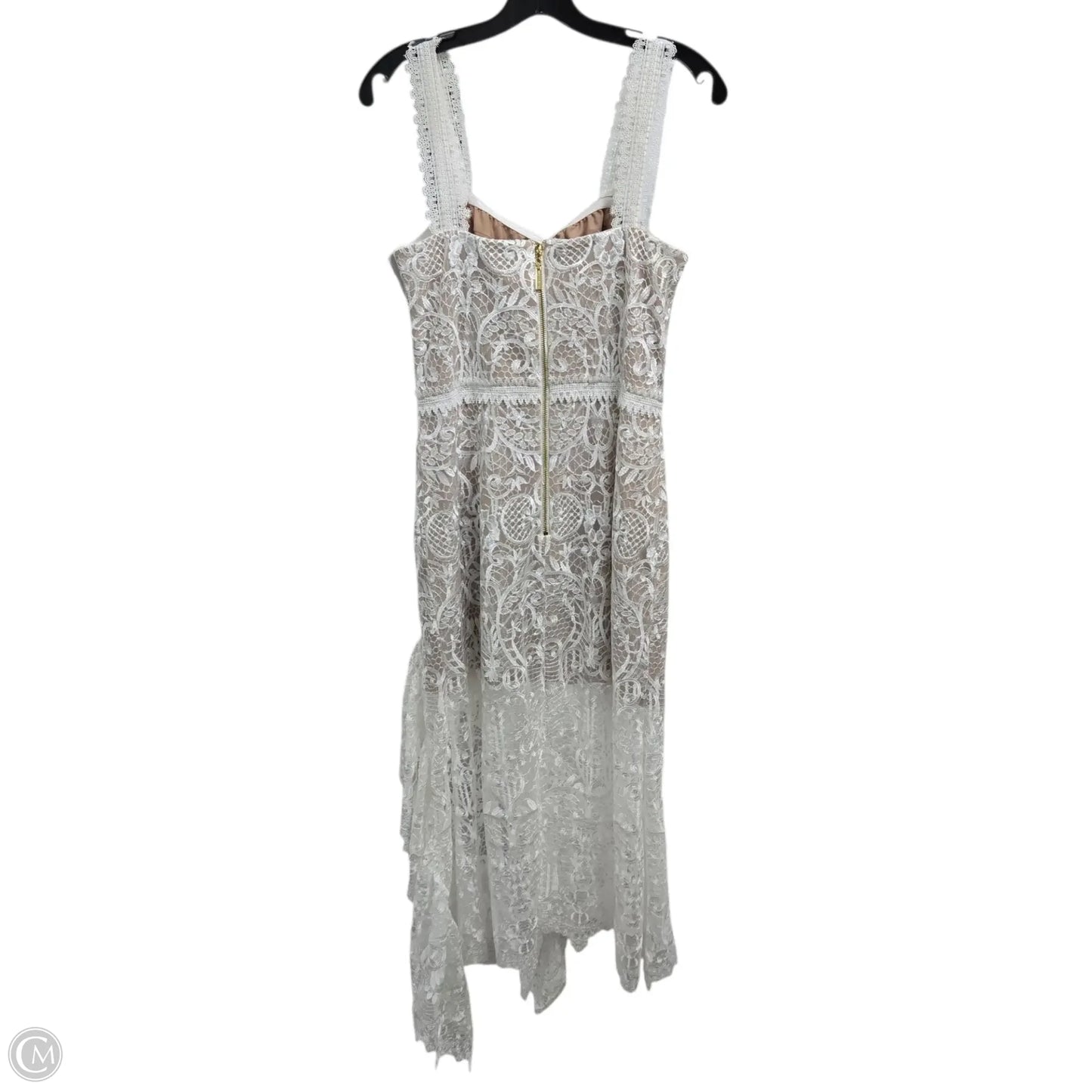 Dress Casual Midi By Bronx And Banco In White, Size: L