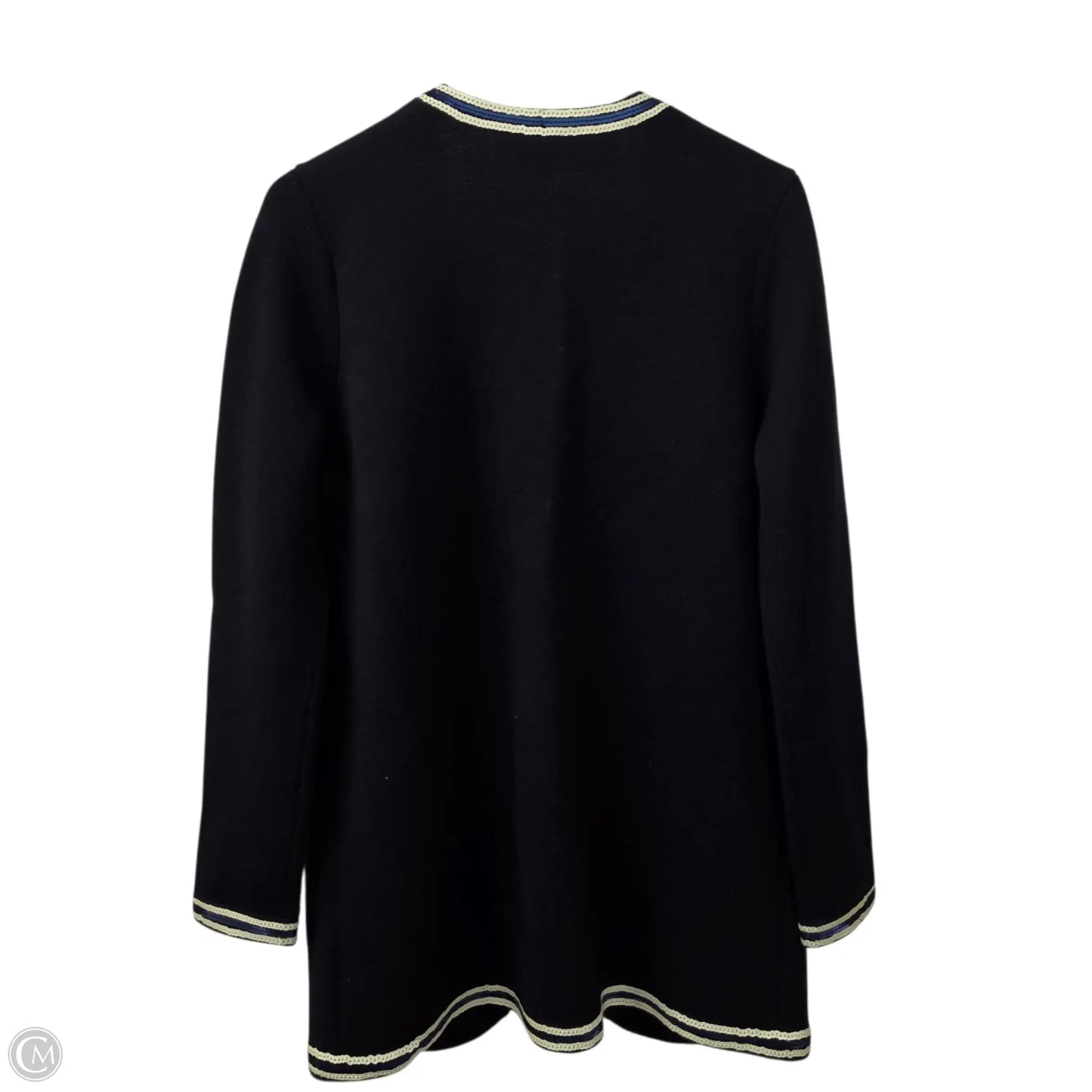 Cardigan Designer By Tory Burch In Navy, Size: M