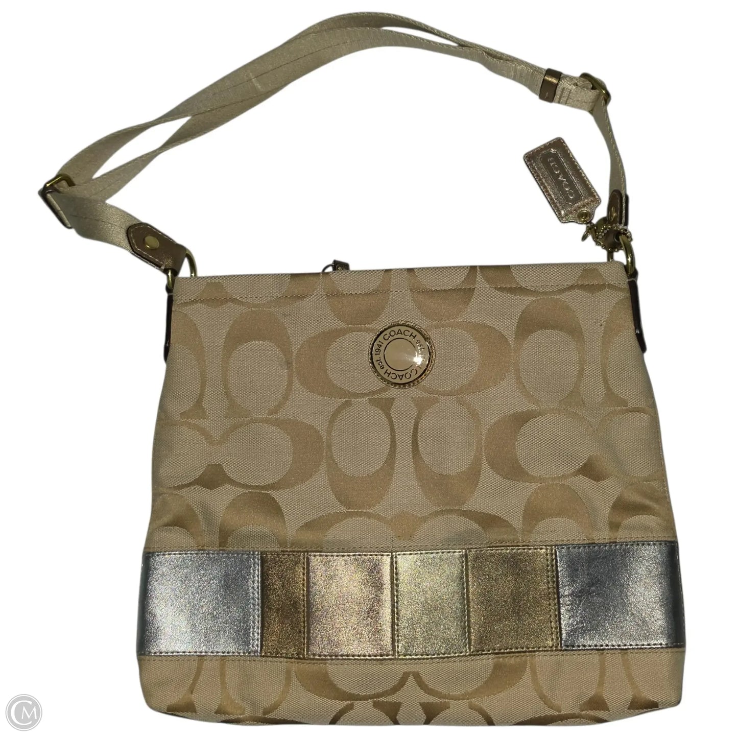 Handbag Designer By Coach, Size: Medium