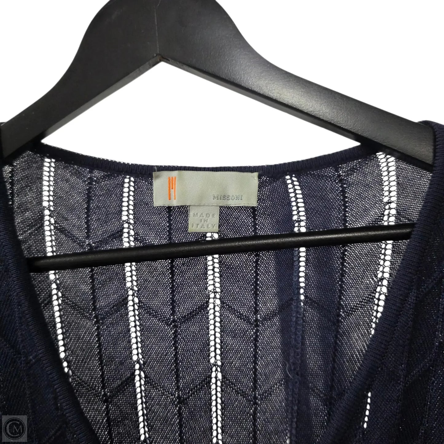 Dress Luxury Designer By Missoni In Navy, Size: 8