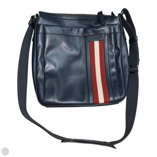 Handbag Leather By Bally, Size: Medium