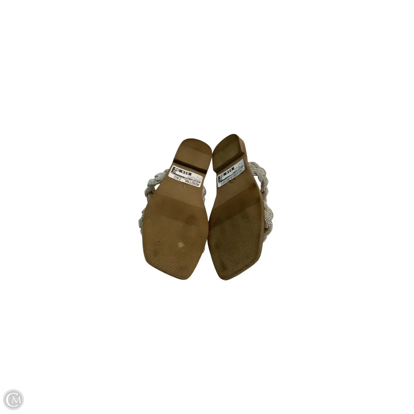 Sandals Flats By Sincerely Jules In Silver, Size: 9