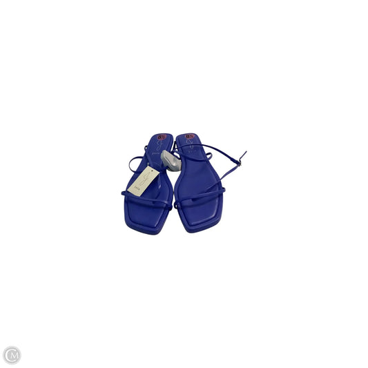 Sandals Flats By Joie In Blue, Size: 8.5