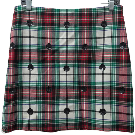 Skirt Midi By Vineyard Vines In Plaid Pattern, Size: 6
