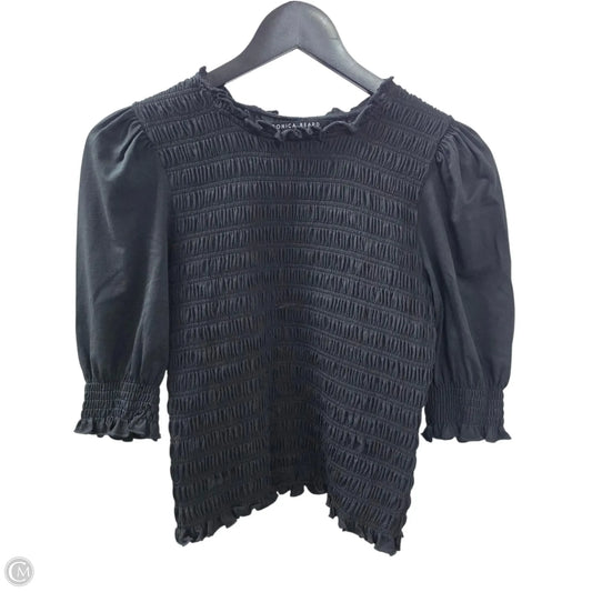 Top Short Sleeve Basic By Veronica Beard In Black, Size: Xs