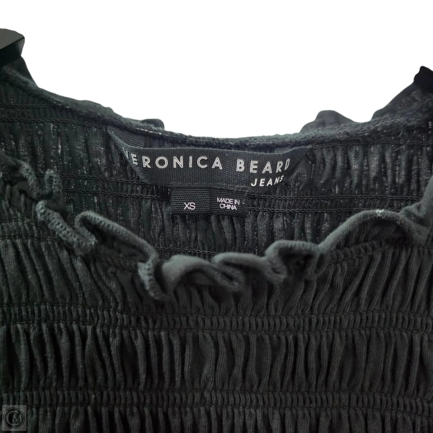 Top Short Sleeve Basic By Veronica Beard In Black, Size: Xs