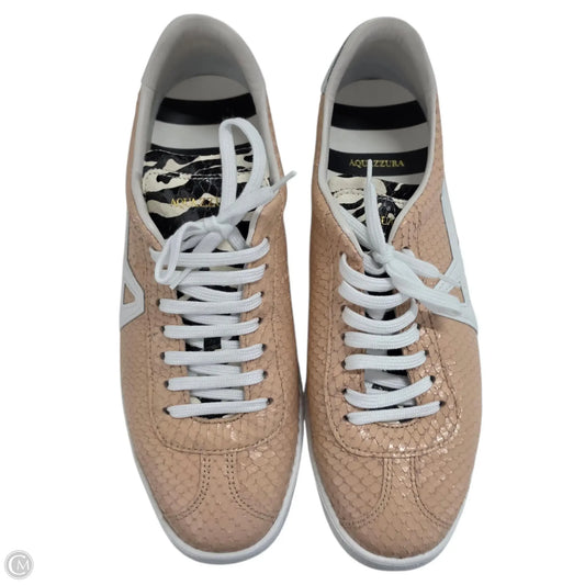 Shoes Designer By Aquazzura In Snakeskin Print