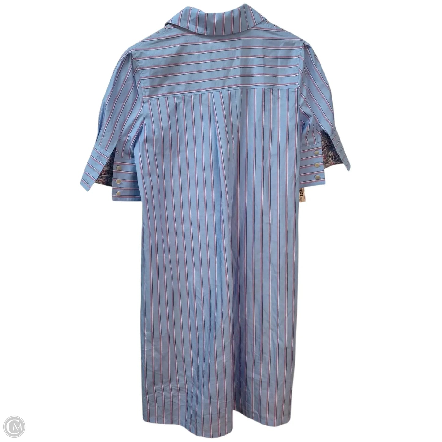 Dress Casual Midi By Clothes Mentor In Blue, Size: Xs