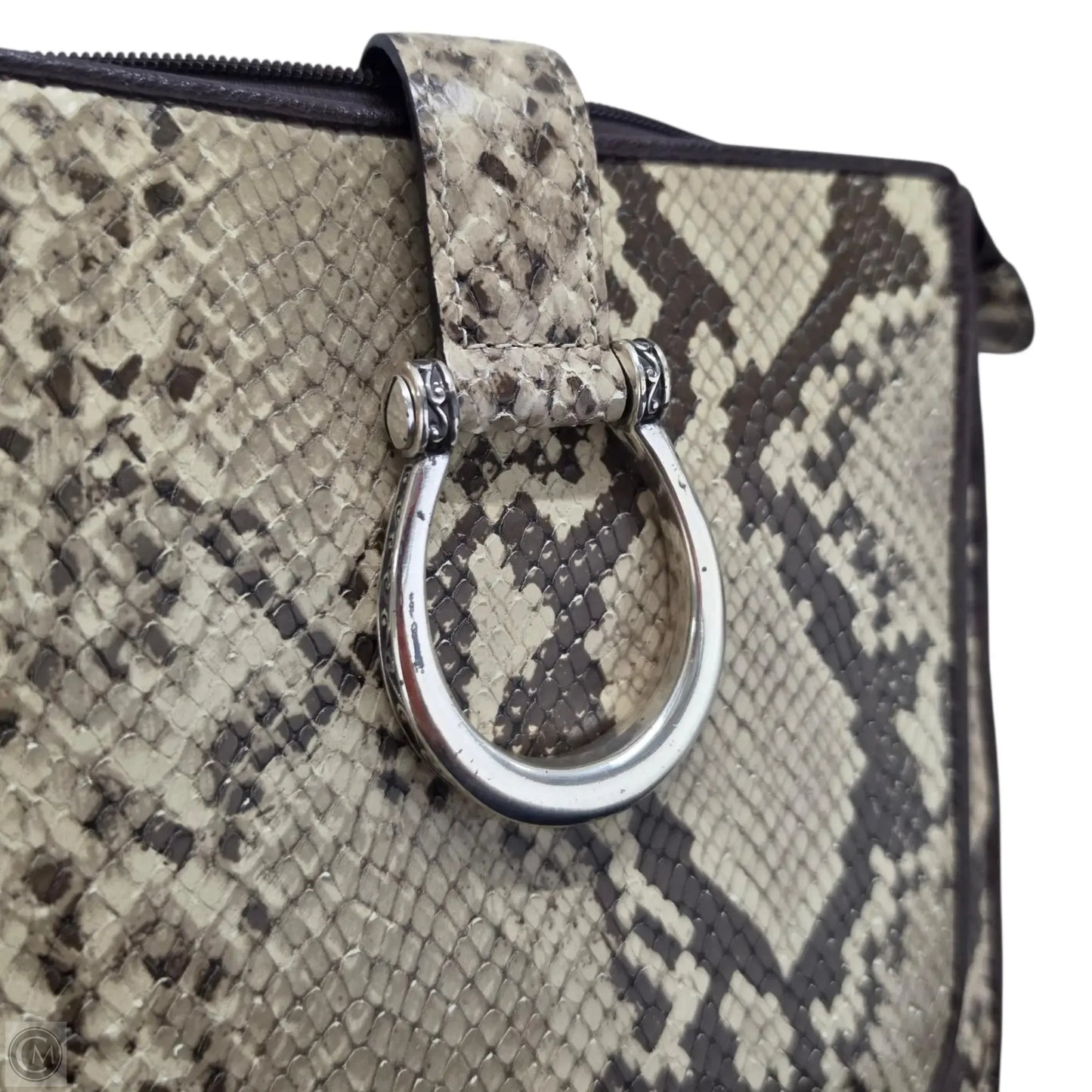 Handbag Leather By Brighton, Size: Small