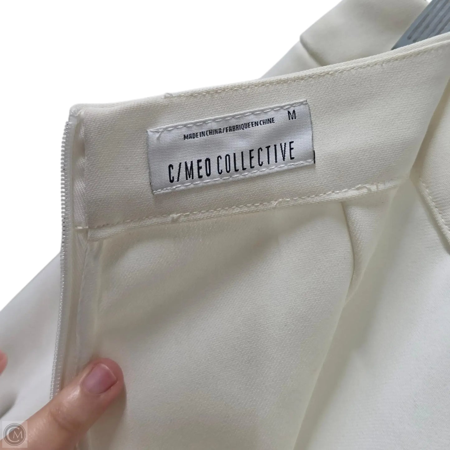 Pants Dress By Clothes Mentor In Cream, Size: M