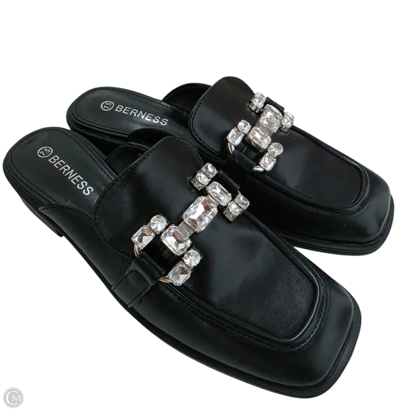 Shoes Flats By Clothes Mentor In Black, Size: 7.5