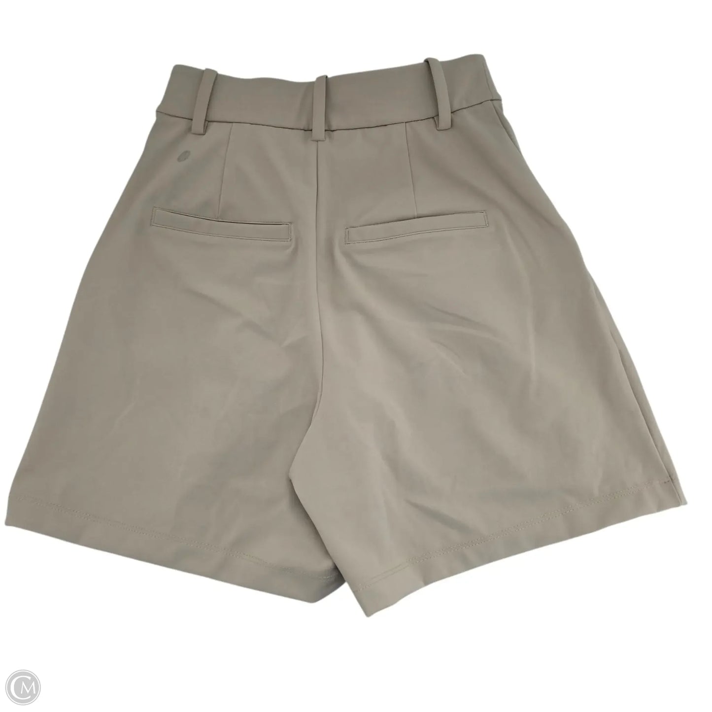Athletic Shorts By Lululemon In Tan, Size: Xxs