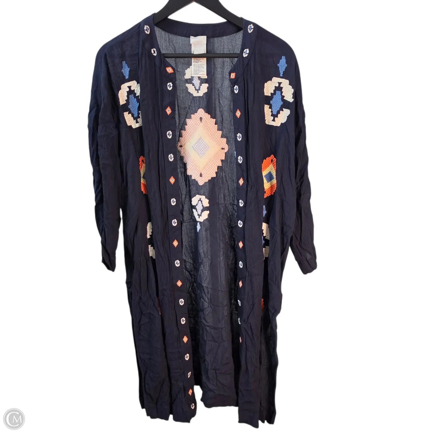 Cardigan By Chicos In Blue, Size: Xs