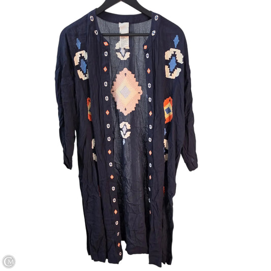 Cardigan By Chicos In Blue, Size: Xs
