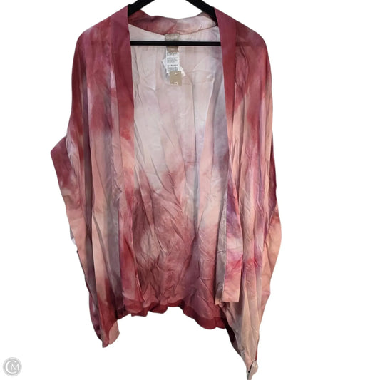 Cardigan By Chicos In Pink, Size: S