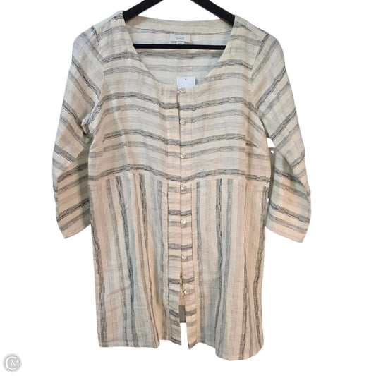 Tunic Long Sleeve By Pure Jill In Cream, Size: Xsp