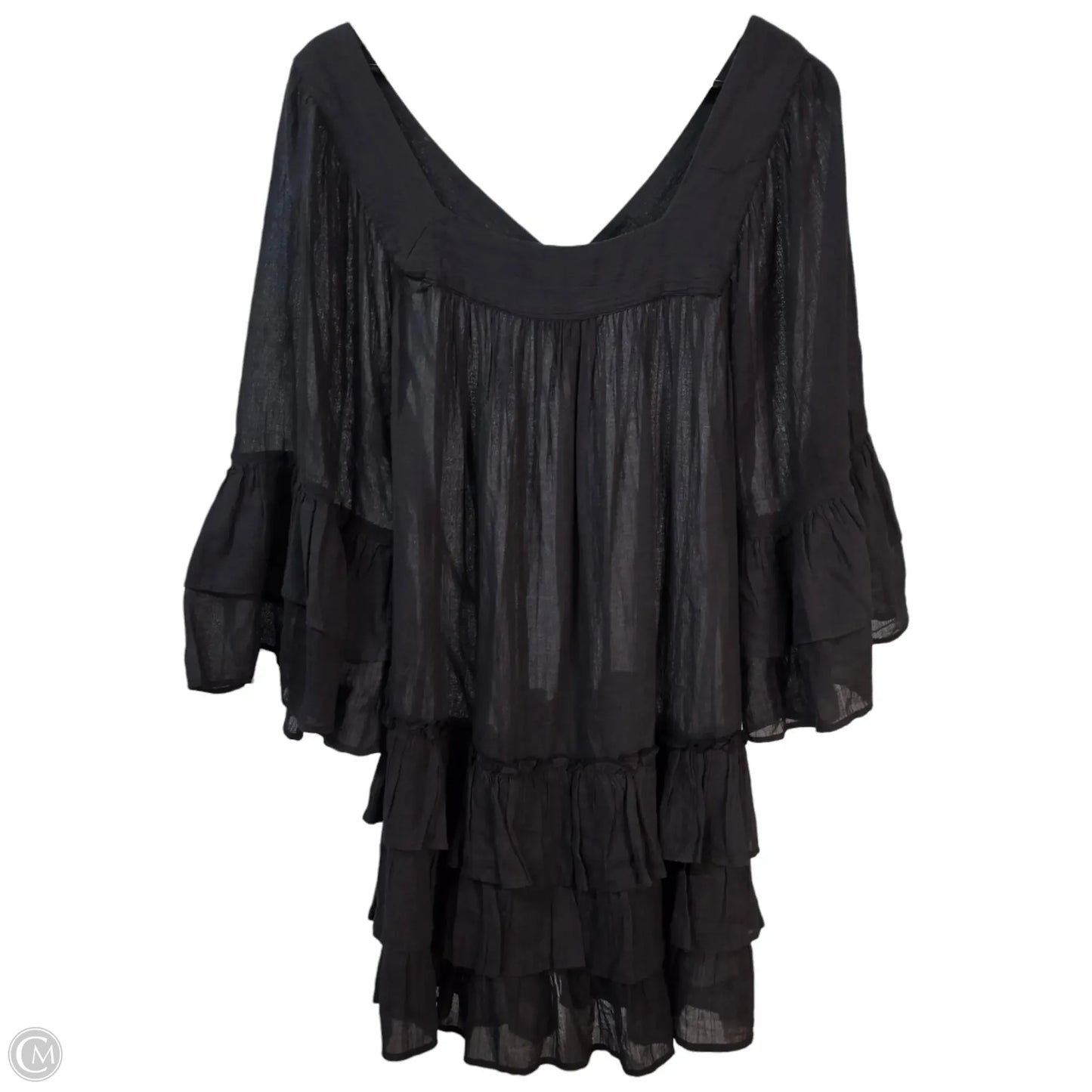 Top Long Sleeve Basic By Free People In Black, Size: L