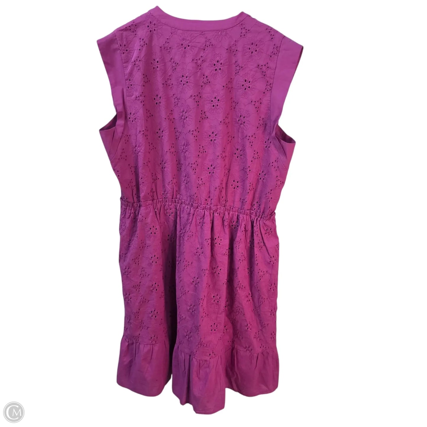 Dress Casual Midi By Draper James In Purple, Size: Xl
