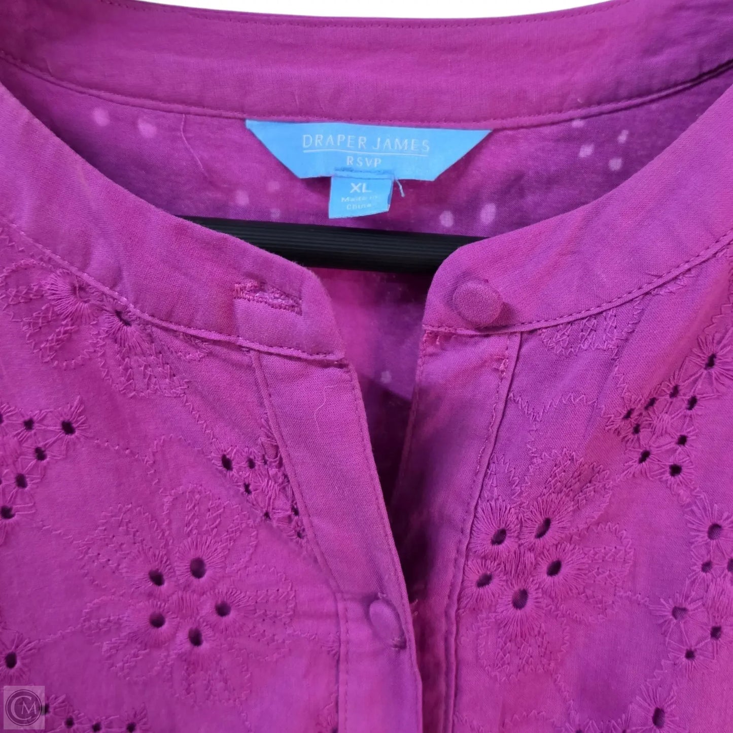 Dress Casual Midi By Draper James In Purple, Size: Xl