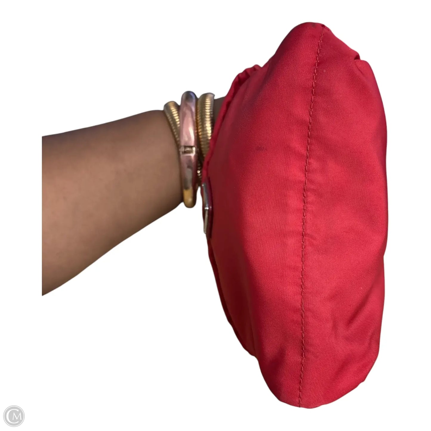 Makeup Bag Luxury Designer By Prada, Size: Small