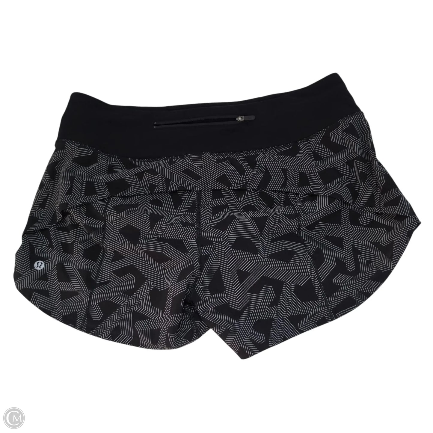 Athletic Shorts By Lululemon In Black, Size: 10