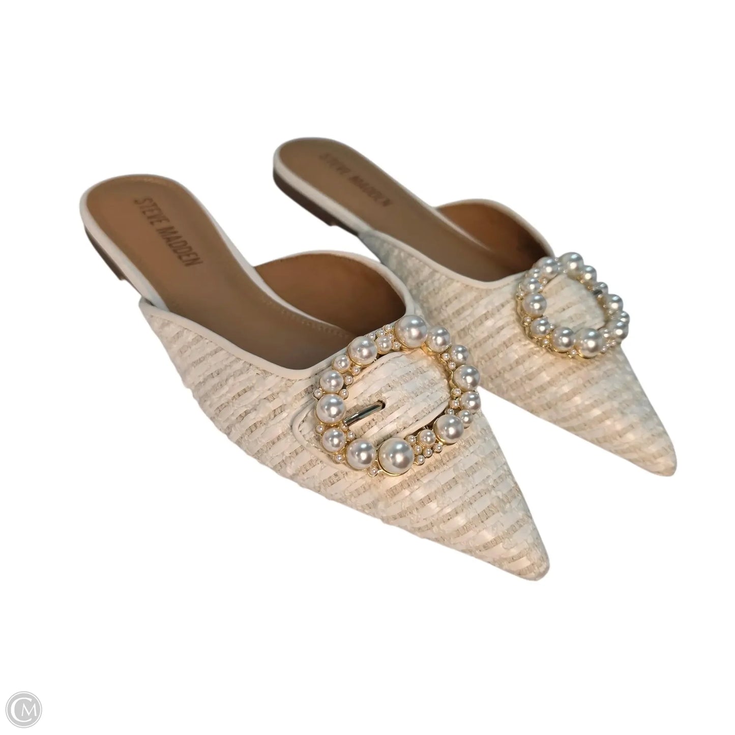 Shoes Flats By Steve Madden In White, Size: 7.5