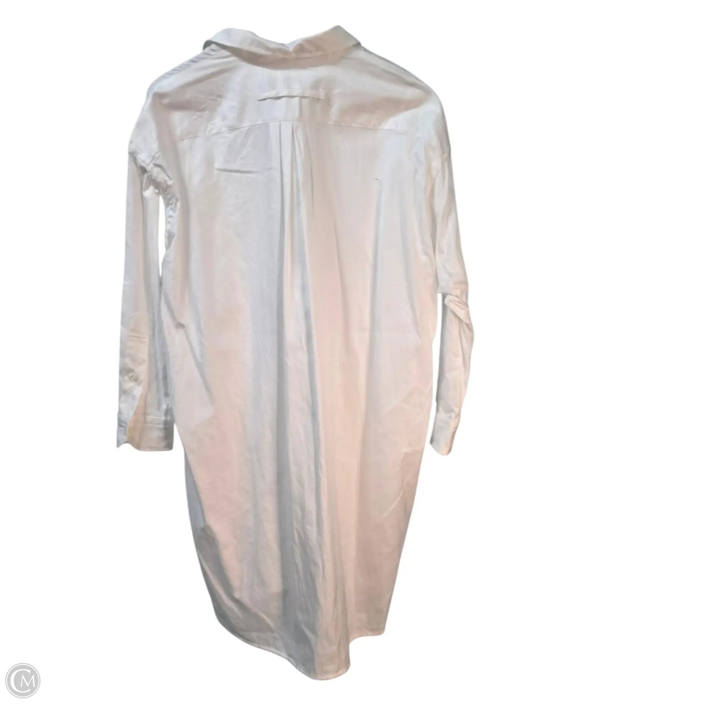 Dress Casual Midi By Clothes Mentor In White, Size: M