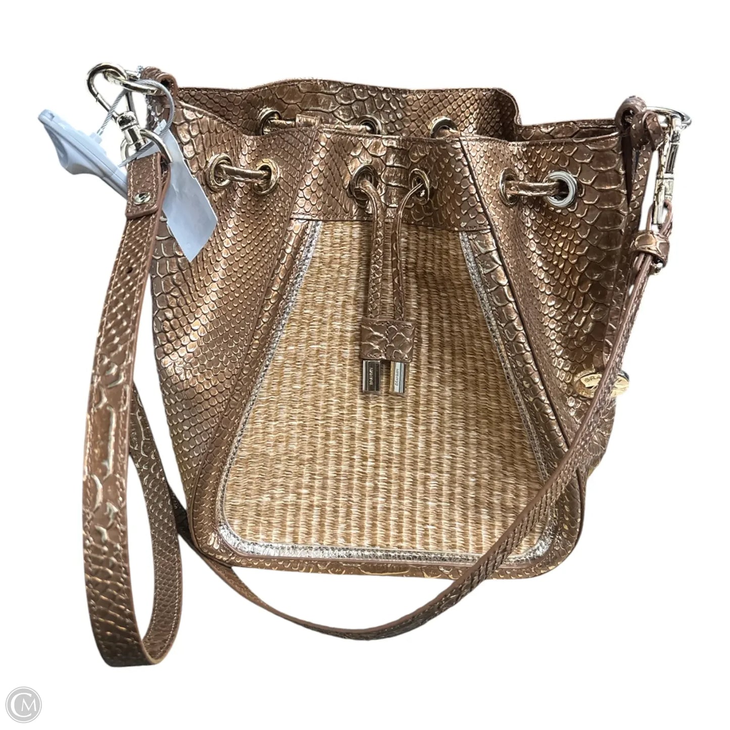 Handbag Designer By Brahmin, Size: Medium