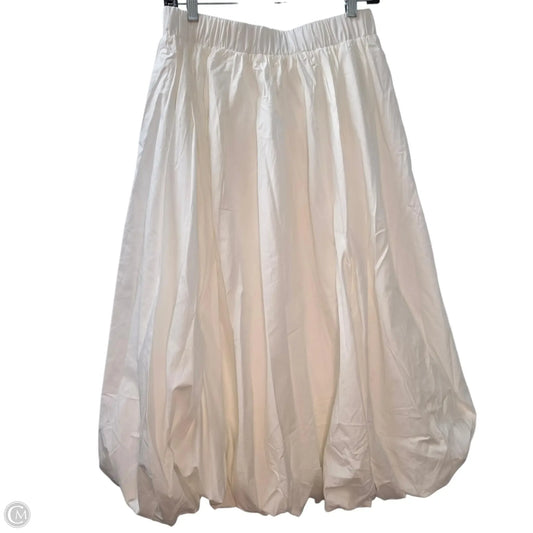 Skirt Maxi By Jodifl In Cream, Size: S