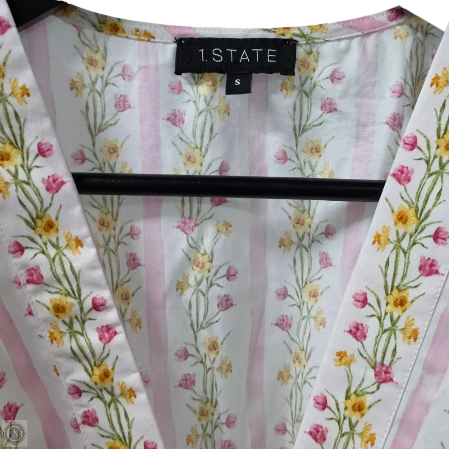 Top Sleeveless Basic By 1.state In Floral Print, Size: S