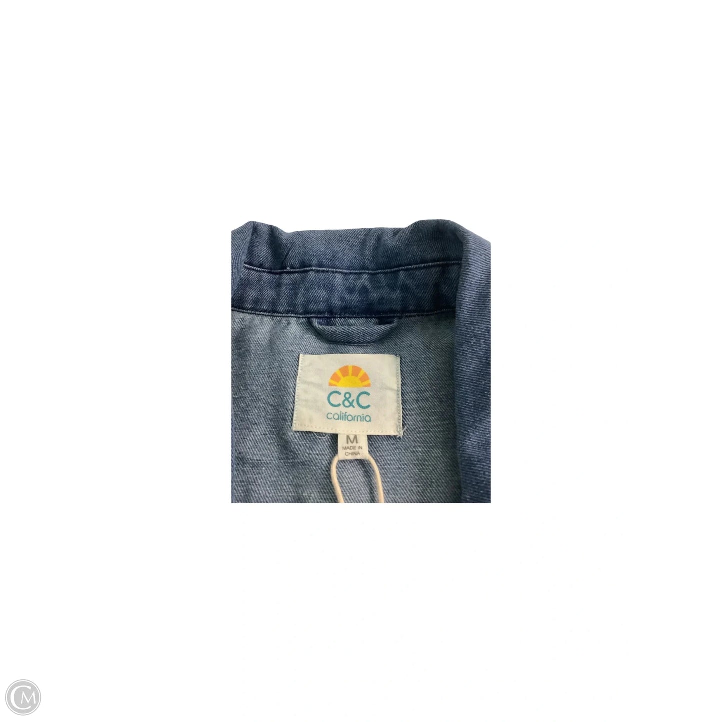 Vest Other By C And C In Blue, Size: M