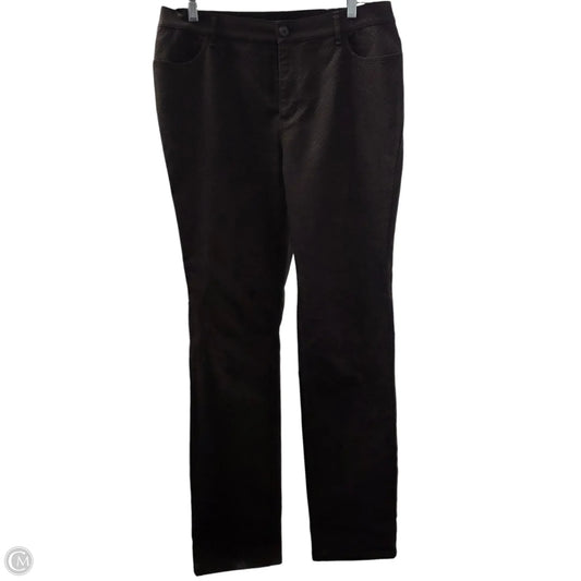 Pants Designer By Lafayette 148 In Brown, Size: 10