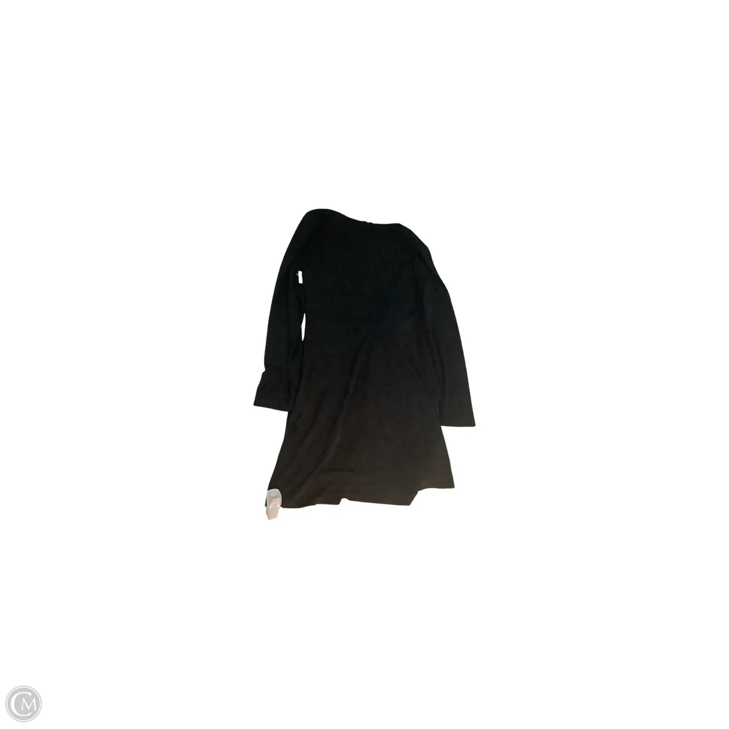 Dress Casual Midi By Zara In Black, Size: Xl