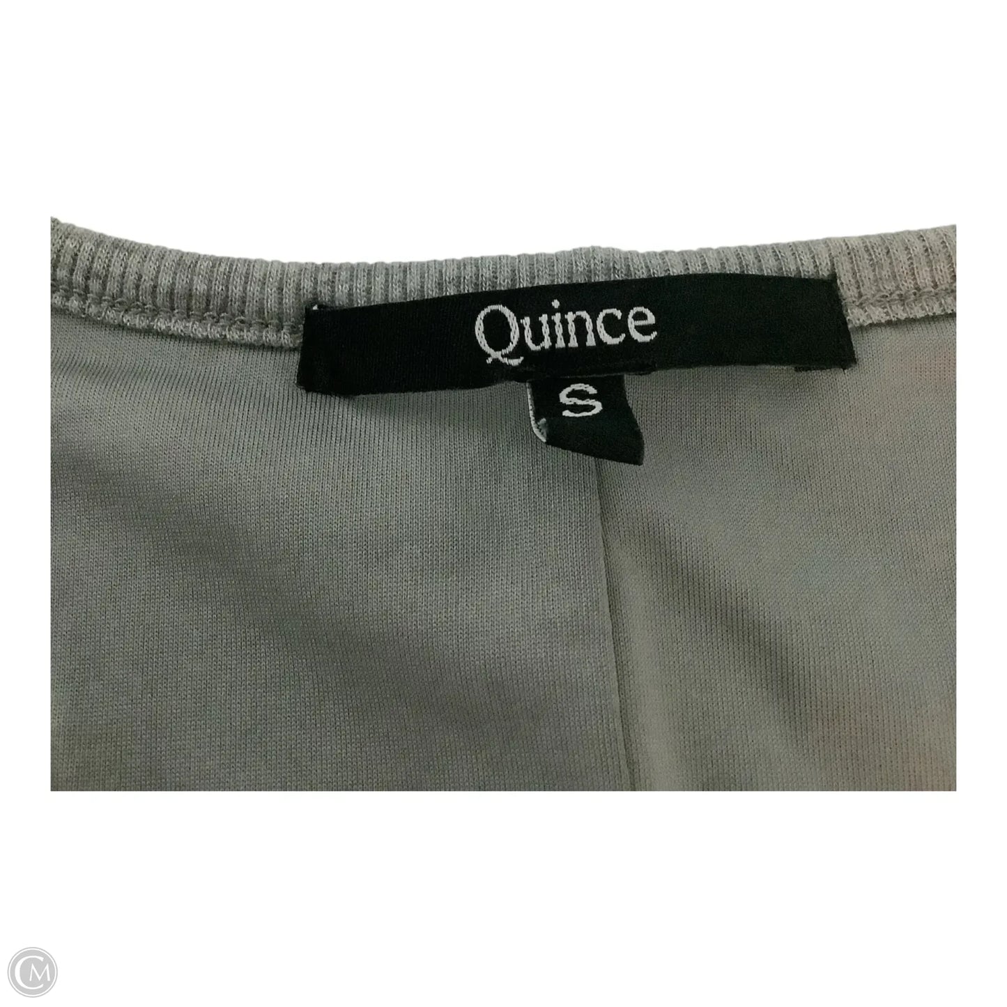 Dress Casual Maxi By Quince In Grey, Size: S