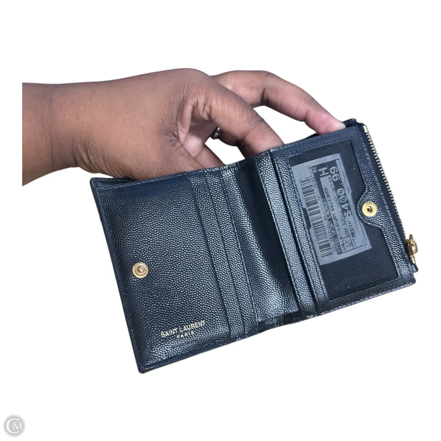 Wallet Luxury Designer By Yves Saint Laurent, Size: Medium