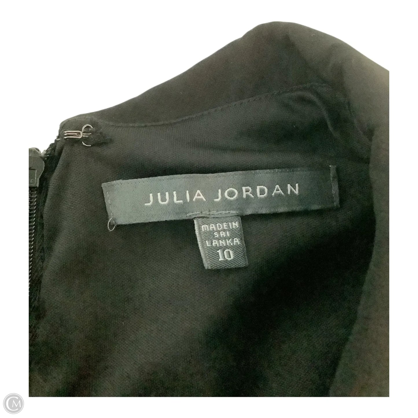 Dress Casual Midi By Julia Jordan In Black & White, Size: 10