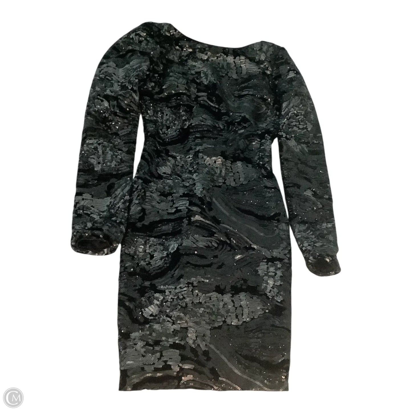 Dress Party Midi By Dress The Population In Black, Size: S
